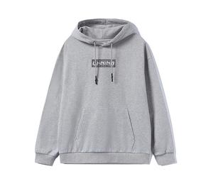 Buy LiNing Sports Fashion Collection Sweatshirt Unisex Heather Gray Brick Gray at Sasom – Authentic and Ready to Ship