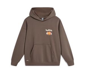 Buy LiNing Badfive Sweatshirt Unisex Charcoal Brown at Sasom – Authentic and Ready to Ship