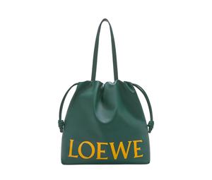 Buy Loewe Flamenco Calfskin Handbag Women's Green at Sasom – Authentic and Ready to Ship
