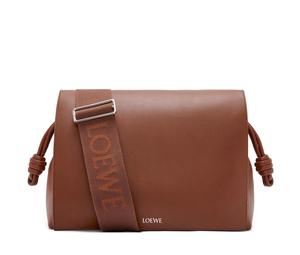 Buy Loewe Flamenco Shiny Soft Cow Leather Shoulder Bag Crossbody Bag Men's Brown at Sasom – Authentic and Ready to Ship