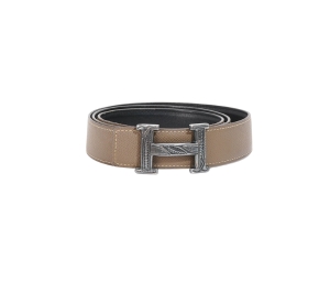 Buy Hermes Belt 100 Gris Etain Togo Rhw Stamp R Sq Brown at Sasom – Authentic and Ready to Ship