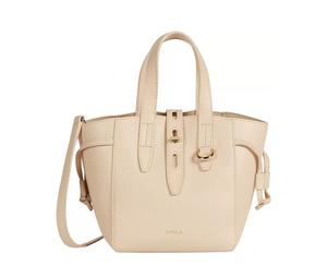 Buy Furla Net Collection Leather Basket Bag Tote Bag Shopping Bag Crossbody Handbag Women's Nude Pink at Sasom – Authentic and Ready to Ship