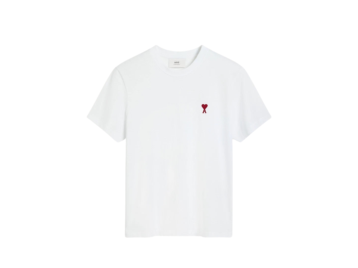 Ami De Coeur Oragnic Cotton Jersey T-Shirt White | ของแท้