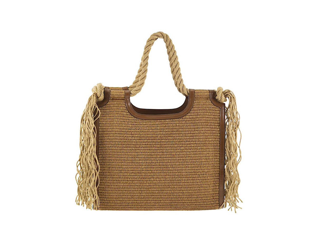 Marni Marcel Summer Bag With Rope Handlesnatural 52 Cotton 48