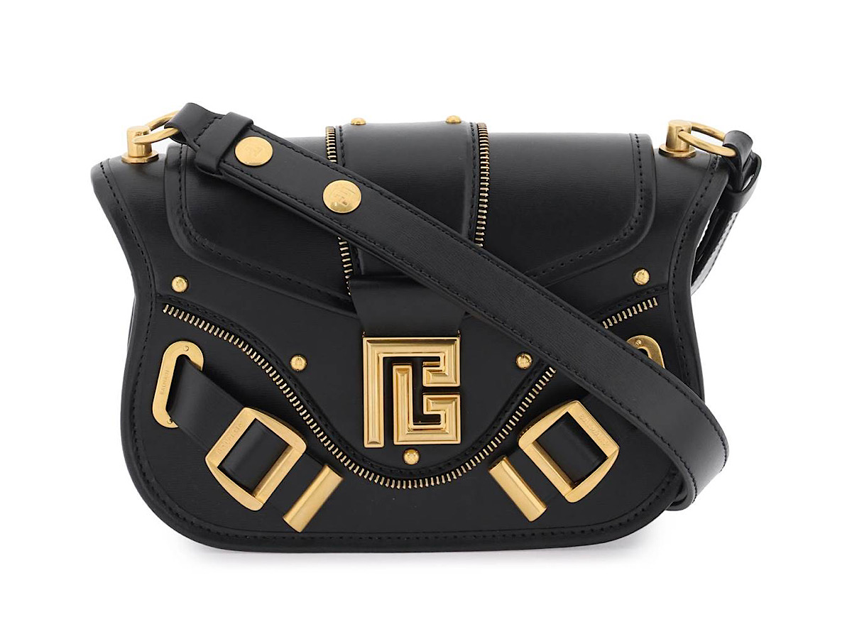 balmain 　leatherbag 1945 supple leather tote bag | Balmain | Women's Designer