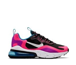 Buy Nike Air Max 270 React Black Hyper Pink Vivid Purple (GS) at Sasom – Authentic and Ready to Ship