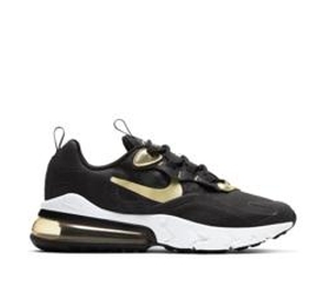 Buy Nike Air Max 270 React Black Metallic Gold Star (GS) at Sasom – Authentic and Ready to Ship