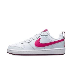 Buy Nike Court Borough Low 2 'Pure Platinum Pink Prime' GS at Sasom – Authentic and Ready to Ship