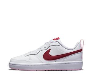 Buy Nike Low 2 Slip-Resistant Cushioning Wear-Resistant Low-Top Kids' Skateboarding Shoes White Red Pink Teenagers at Sasom – Authentic and Ready to Ship
