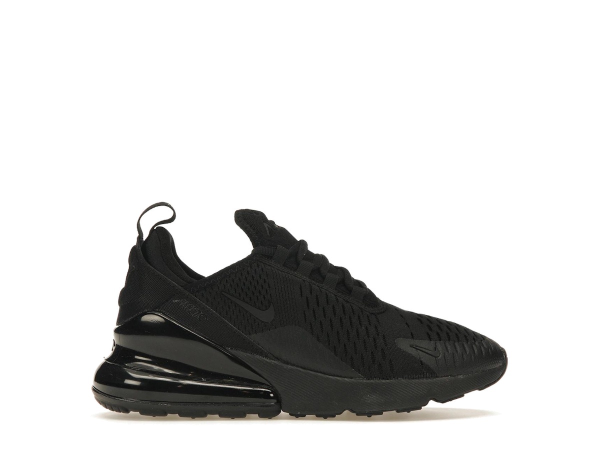 womens nike air 270 black