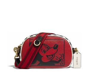Buy Coach Disney X Keith Haring Collaboration Camera Leather Camera Bag Shoulder Bag Crossbody Bag Small Size Women's Red at Sasom – Authentic and Ready to Ship