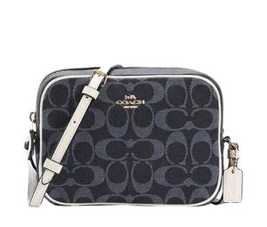 Buy Coach Camera Canvas With Leather Camera Bag Shoulder Bag Crossbody Bag Mini Women's Monogram Denim Blue at Sasom – Authentic and Ready to Ship
