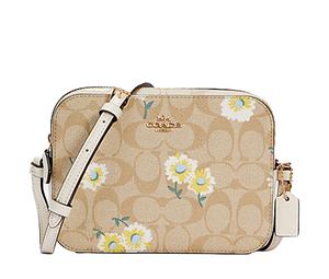 Buy Coach Camera Leather Camera Bags Shoulder Bag Crossbody Bag Mini Women's Khaki Monogram at Sasom – Authentic and Ready to Ship