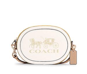 Buy Coach Camera Leather Camera Bag, Shoulder Bag, Crossbody Bag Small Size Women's Ecru at Sasom – Authentic and Ready to Ship