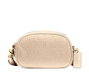 Buy Coach Camera Pebbled Leather Camera Bag Shoulder Bag Crossbody Bag Small Size Women's Ecru at Sasom – Authentic and Ready to Ship