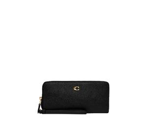 Buy Coach Continental Wallet Leather Wallet Women's Black at Sasom – Authentic and Ready to Ship