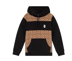 Buy Coach Men Signature Hoodie Brown at Sasom – Authentic and Ready to Ship