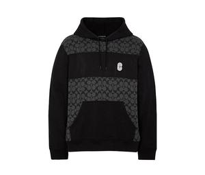 Buy Coach Men Outlet Signature Hoodie Black at Sasom – Authentic and Ready to Ship