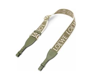 Buy Loewe Anagram Fabric Cow Leather Patchwork Bag Straps Women's Green/Avocado Green at Sasom – Authentic and Ready to Ship