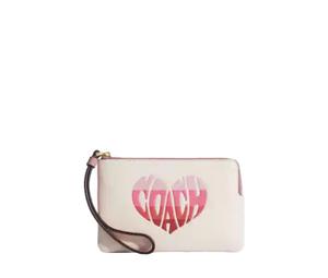 Buy Coach Wristlet Leather Wrist Bag Coin Purse Clutch Small Size Women's White at Sasom – Authentic and Ready to Ship
