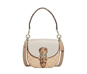Buy Coach Kleo Artificial Leather With Cow Leather Shoulder Bag Medium Size Women's at Sasom – Authentic and Ready to Ship