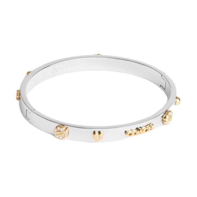 https://d2cva83hdk3bwc.cloudfront.net/CAD99-A31-coach-copper-faux-crystal-bangles-unisex-silver-1.jpg