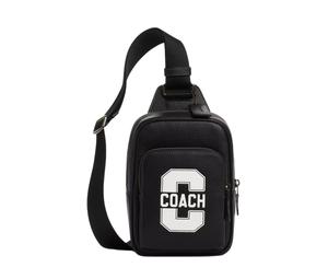 Buy Coach RACER Pebbled Leather Sling Bag Small Size Men's Black at Sasom – Authentic and Ready to Ship