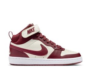 Buy Nike Court Borough Mid 2 Soft Pearl Dark Team Red (GS) at Sasom – Authentic and Ready to Ship