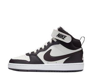 Buy Nike Court Borough 2 Anti Slip Wear Resistant Mid Top Kids' Skateboarding Shoes White Red Teenagers at Sasom – Authentic and Ready to Ship