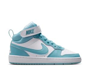 Buy Nike Court Borough Mid 2 White Denim Turquoise (GS) at Sasom – Authentic and Ready to Ship
