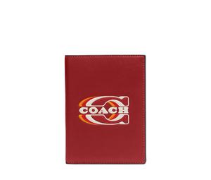 Buy Coach Passport Case Smooth Calf Leather Passport Holder Mini Men's Red at Sasom – Authentic and Ready to Ship