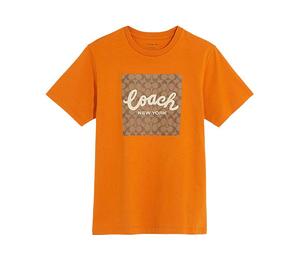 Buy Coach T-Shirts Men Orange at Sasom – Authentic and Ready to Ship