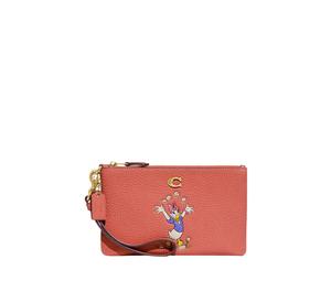 Buy Coach Disney Collaboration Wristlet Leather Wrist Bags Clutches Small Size Women's Pink at Sasom – Authentic and Ready to Ship