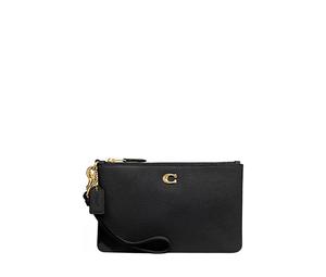 Buy Coach Wristlet Cow Leather Clutch Wrist Bag Small Size Women's Black at Sasom – Authentic and Ready to Ship