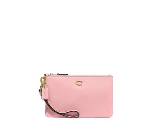 Buy Coach Wristlet Cow Leather Clutch Wrist Bag Small Size Women's Pink at Sasom – Authentic and Ready to Ship