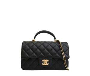Chanel Classic Mini Flap Bag With Top Handle