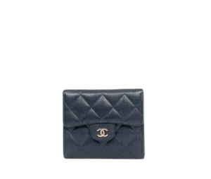 Buy Chanel Trifold Wallet Short Navy Caviar Ghw Navy at Sasom – Authentic and Ready to Ship