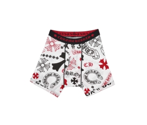 Buy Chrome Hearts Boxer Brief Classic Rib Black And Red at Sasom – Authentic and Ready to Ship
