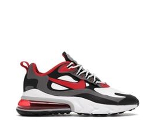 Buy Nike Air Max 270 React Black Iron Grey University Red at Sasom – Authentic and Ready to Ship