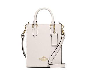 Buy Coach N/S Pebbled Leather Tote Bag Shopping Bag Shoulder Bag Crossbody Bag Handbag Mini Women's White at Sasom – Authentic and Ready to Ship