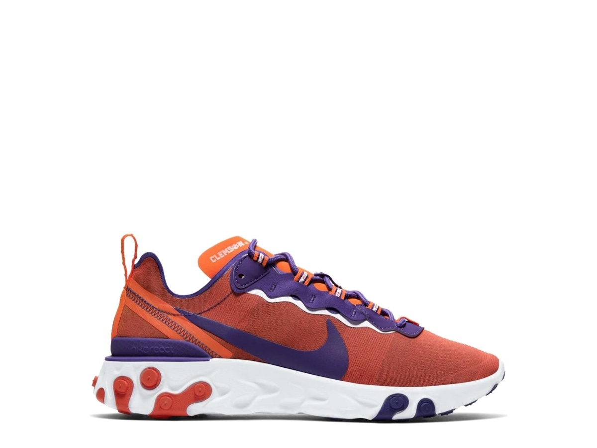 nike react element 55 clemson