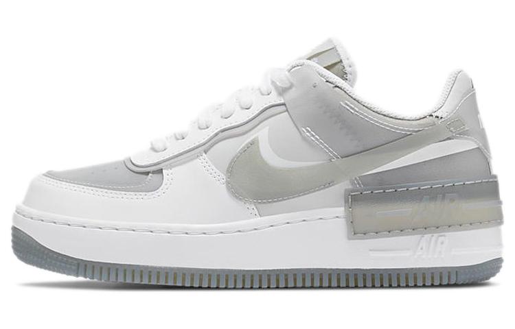 Nike Air Force Low Shadow White Grey Women's