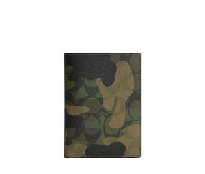 Buy Coach Passport Case Canvas Coin Purses Wallets Men's Camouflage at Sasom – Authentic and Ready to Ship
