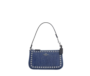 Buy Coach Nolita 19 In Denim Leather With Rivets Blue Denim at Sasom – Authentic and Ready to Ship