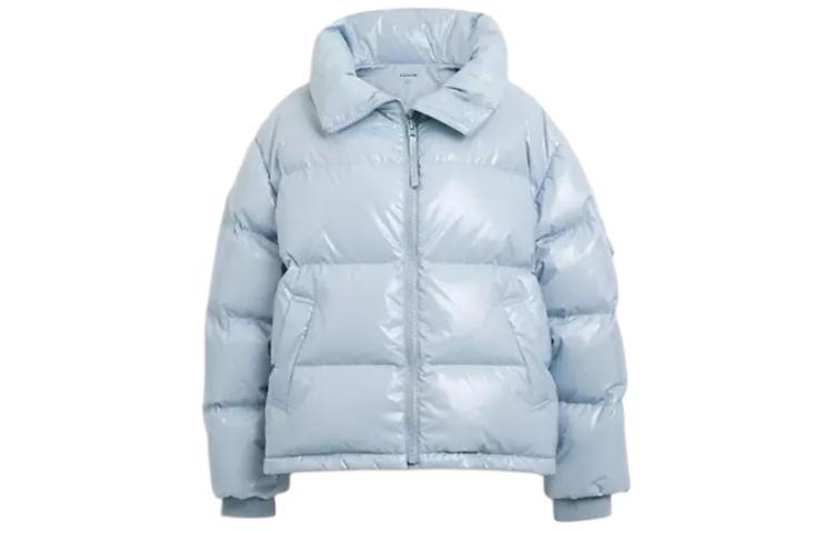 Coach Down Jacket Women's Light Blue