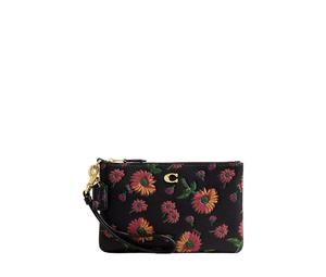 Buy Coach Wristlet Polished Pebbled Leather Wrist Bags Clutches Small Size Women's Black at Sasom – Authentic and Ready to Ship