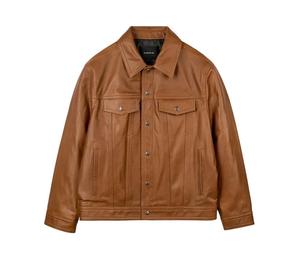 Buy Coach SS24 Leather Jacket Men's Orange Red at Sasom – Authentic and Ready to Ship