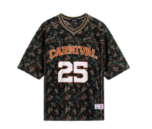 Buy Carnival Mesh American Football Jersey Camouflage (SS25) at Sasom – Authentic and Ready to Ship