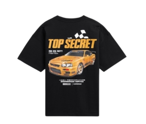 Buy Carnival x Top Secret R34 Gtr Ovs T-Shirt Black at Sasom – Authentic and Ready to Ship