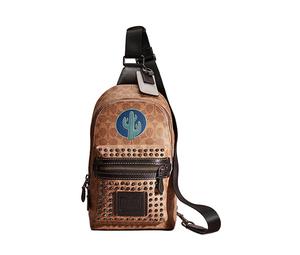 Buy Coach Academy Coated Canvas With Calfskin Fanny Pack Sling Bags Small Size Women's Brown at Sasom – Authentic and Ready to Ship